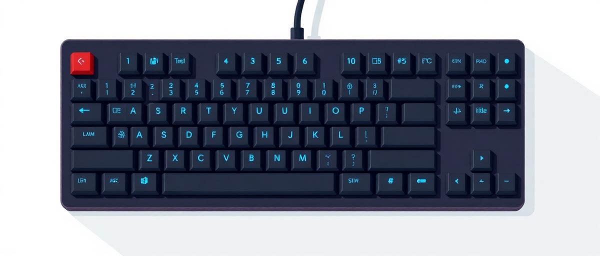 Keyboard illustration